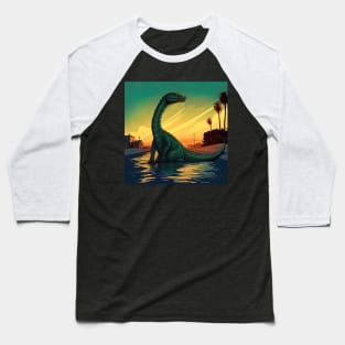 Loch Ness Monster Baseball T-Shirt